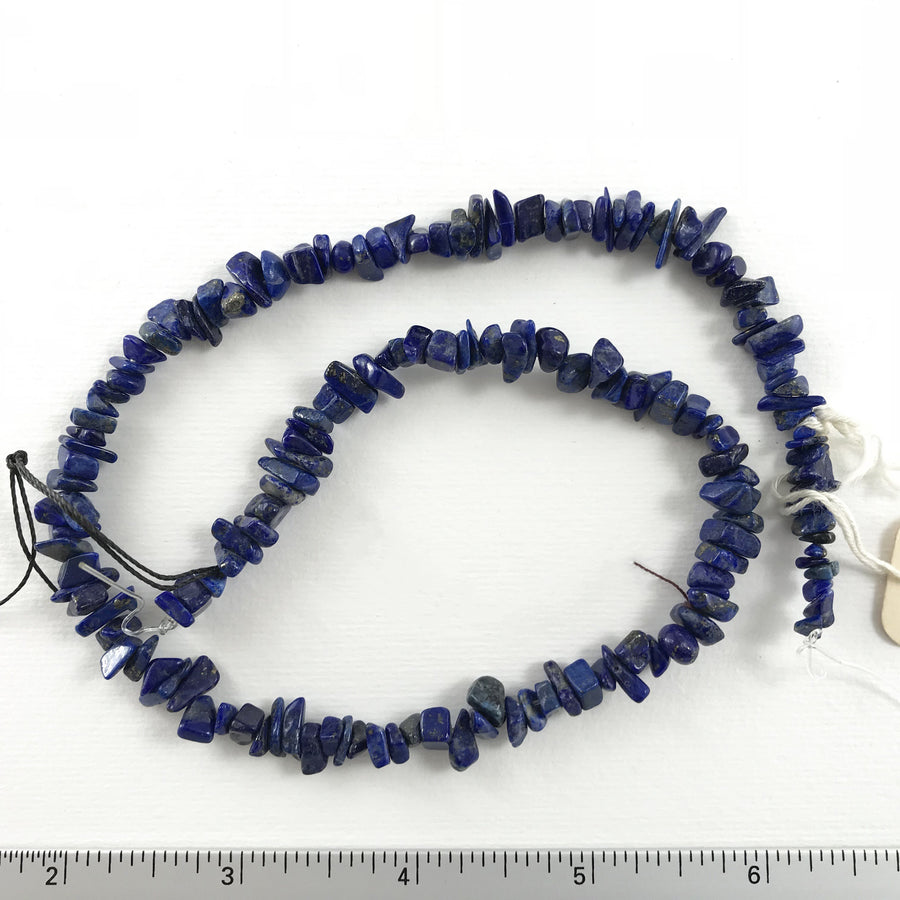 Lapis Chip Bead Strand (LAP_068)