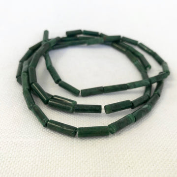 Malachite Tube Bead Strand (MAL_008)