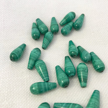 Malachite Tear Bead (MAL_011)