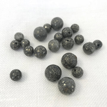 Marcasite Round Bead (MAR-G003)