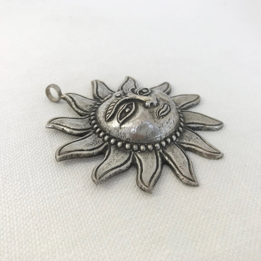 Mexican silver  Unique Shapes Pendant (MEX_007)