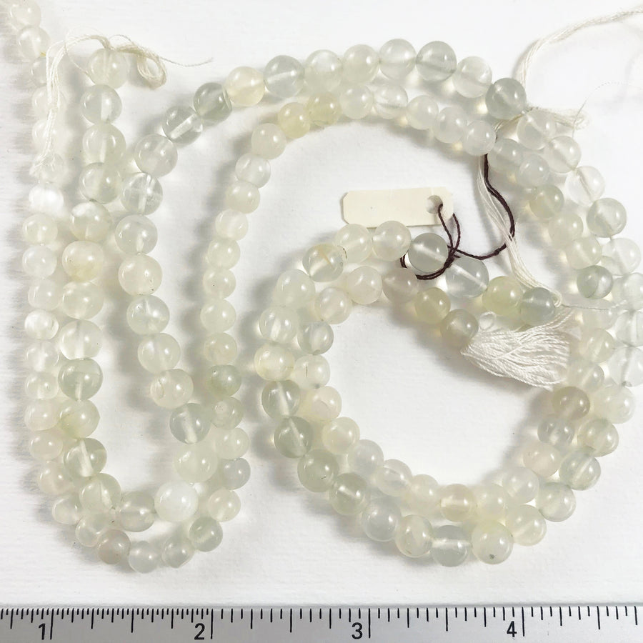 Moonstone Round Bead Strand (MOO-G008)