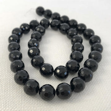 Black Onyx Round Bead (ONX_005)