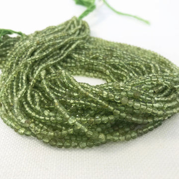 Peridot Round Bead Strand (PER_003)