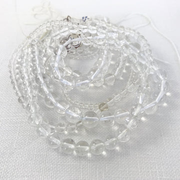 Quartz Round Bead Strand (QUA-G005)