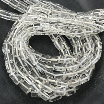 Quartz Tube Bead Strand (QUA_018)