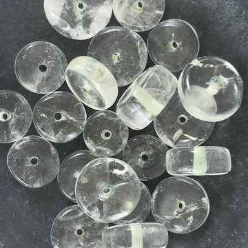 Quartz Rondelle Bead (QUA-G038)