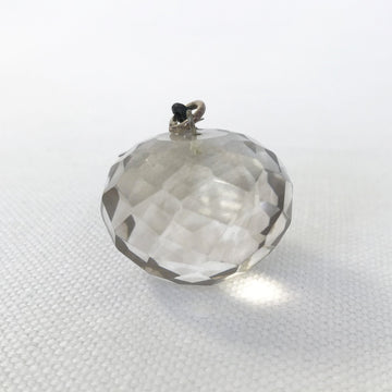 Quartz Faceted Tear Pendant (QUA_048)