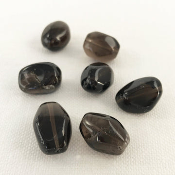 Smokey Quartz Nugget Bead (QUA_063)