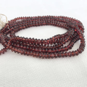 Rhodolite Rondelle Bead Strand (RHO_001)