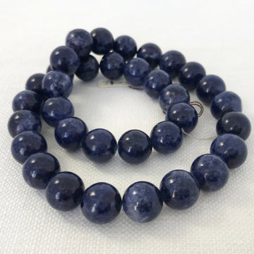 Sodalite Round Bead Strand (SOD_001)