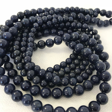 Sodalite Round Bead Strand (SOD-G003)