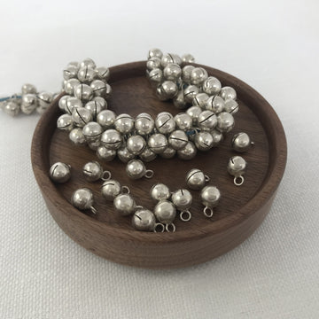 Sterling Silver Plain Round Bell (STS_033)