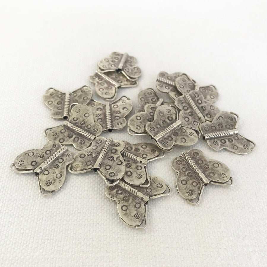 Thai Silver Stamped Unique Shapes Bead (THS_020)
