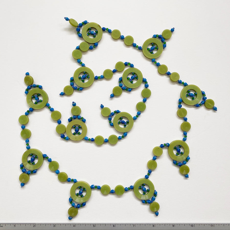 Plastic Hoop Necklace (VIN_014j)
